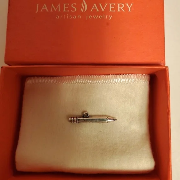 Retired James Avery Number 2 Pencil Charm - Picture 5 of 10